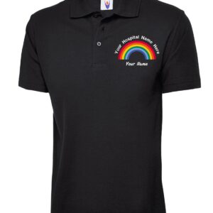 NHS Rainbow Polo Shirt
