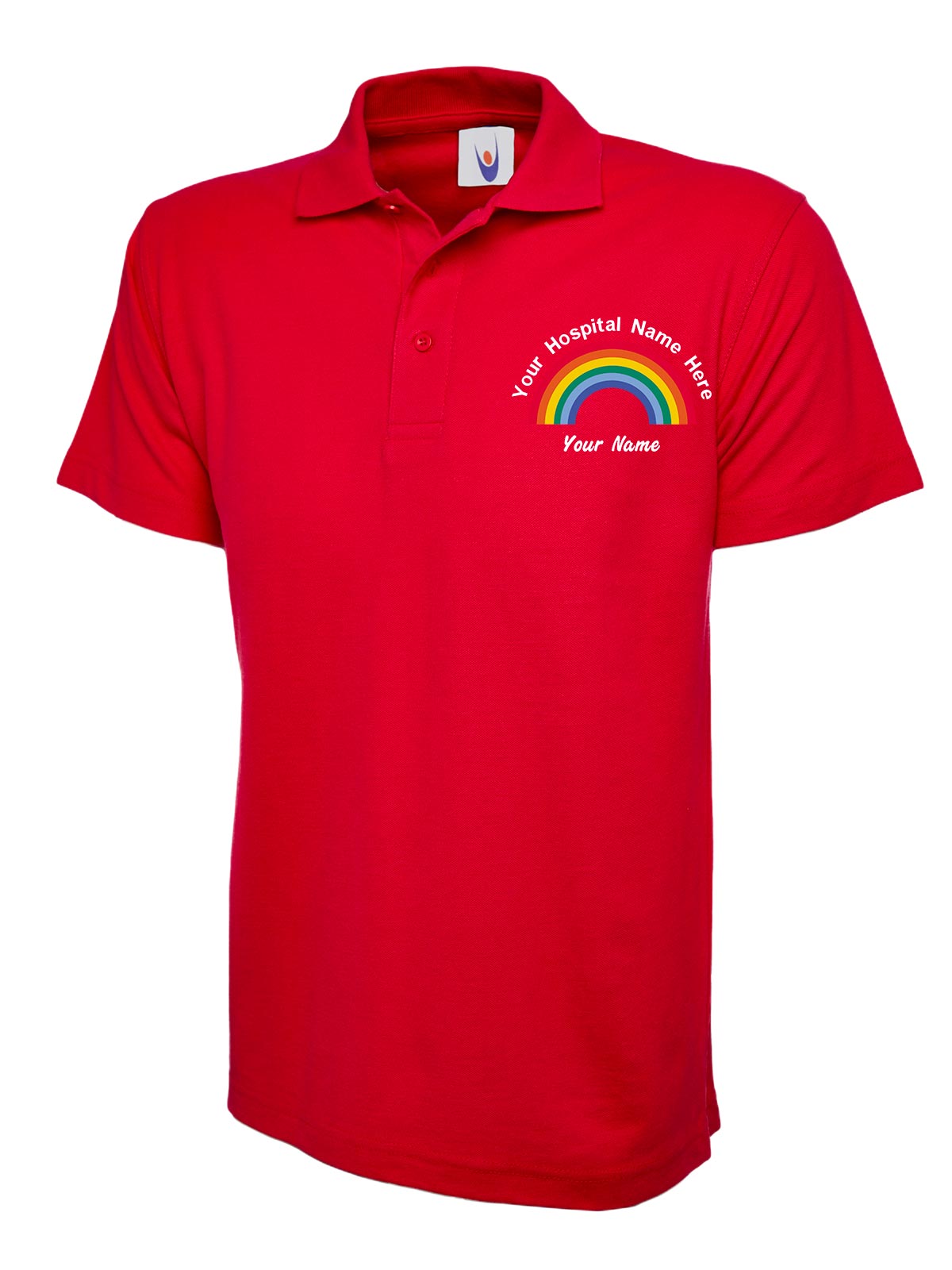 NHS Rainbow Polo Shirt – Health Worker Uniforms